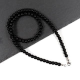 Tiger Eye Bead Necklace 6mm Strand Men's Jewelry Gift