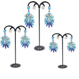 3 Pcs Metal Earrings Display Rack Stand Jewelry Organizer Holder