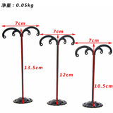 3 Pcs Metal Earrings Display Rack Stand Jewelry Organizer Holder