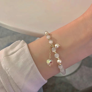 Opal Love Pearl Bracelet for Women
