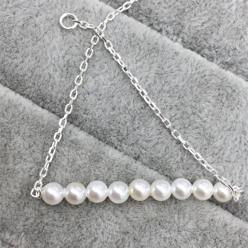 Spanish Bear S925 Sterling Silver Pearl Bracelet