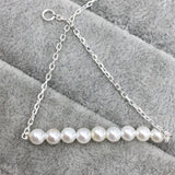 Spanish Bear S925 Sterling Silver Pearl Bracelet