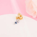 Spring 50th Anniversary Mouse Charm Sterling Silver Beads Jewelry Making