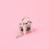 925 Sterling Silver Female Love Bracelets Charms for Jewelry Making