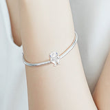 Spring Chick Charm Silver Beads for Jewelry Making