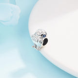 Spring Chick Charm Silver Beads for Jewelry Making
