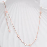 Stainless Steel Necklace Clover 18K Plated Jewelry Women