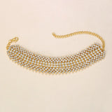 Summer Beach Rhinestone Charm Anklets Foot Jewelry for Women