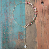 Bohemian Pearl Pendant Necklace Delicate Beads Women Jewelry