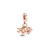 S925 Sterling Silver Turtle Charm Night Sky DIY Jewelry