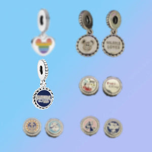 S925 Cartoon Charm Pendant High-end Jewelry for Girlfriend