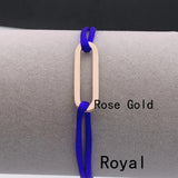 Adjustable Geometric Opal Circle Bead Bracelet