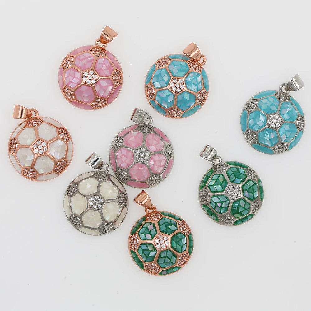 Colorful Shell Beads For Necklace Earring DIY Jewelry