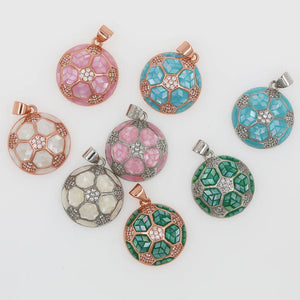 Colorful Shell Beads For Necklace Earring DIY Jewelry