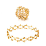 Online Celebrity Retractable Women's Ring Variable Bracelet