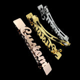 Women's Stainless Steel Custom Silver Hairpin Jewelry