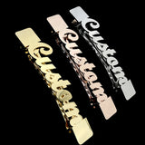 Women's Stainless Steel Custom Silver Hairpin Jewelry