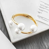 Alloy Pearl Bracelet for Women