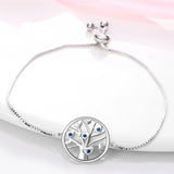 Women's Silver Heart Snake Chain Bracelet