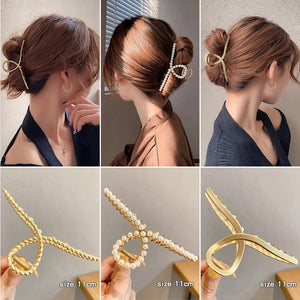 Hair Clips Metal Copper Headwear Jewelry Accessories For Gir