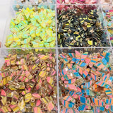 Multicolor Acrylic Butterfly Pendant Charm for DIY Keychain Accessories