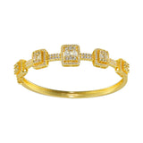 Crystal Bracelets for Women Copper Love Pulseiras Feminina Jewelry
