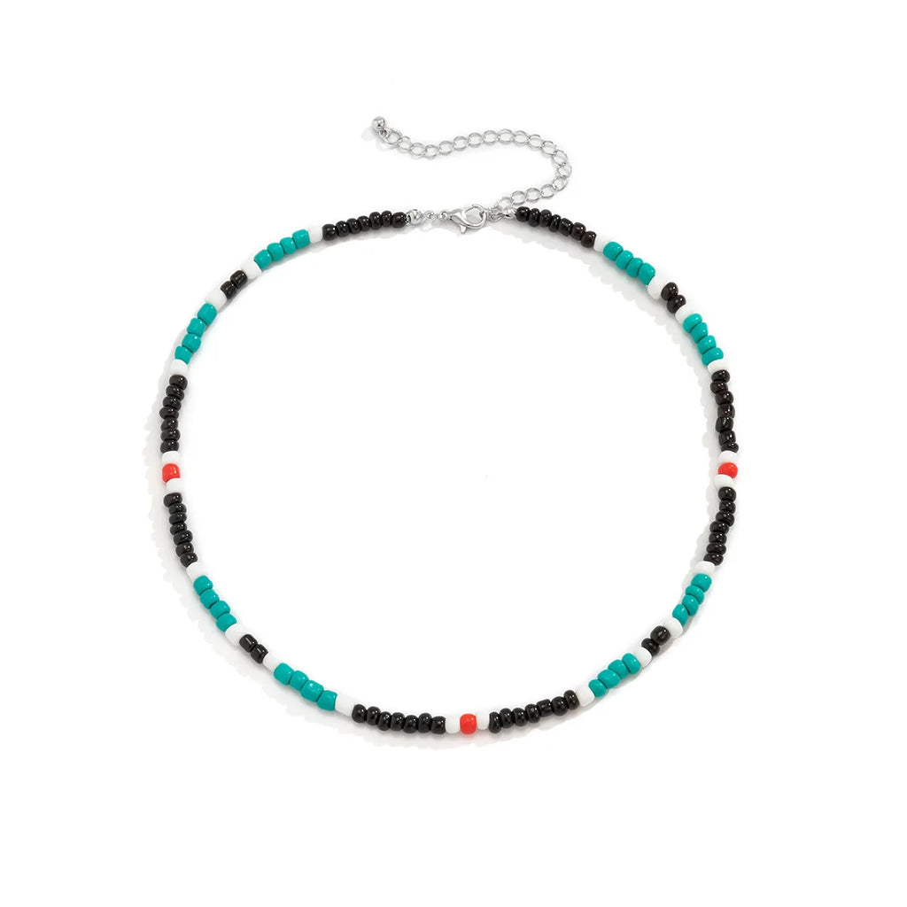 Vintage Surfer Men's Necklace Ethnic Beads Jewelry