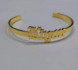 Stainless Steel Name Bracelet for Her - Customized Jewelry