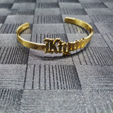 Stainless Steel Name Bracelet for Her - Customized Jewelry