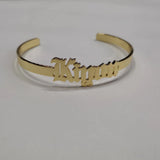 Stainless Steel Name Bracelet for Her - Customized Jewelry