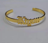 Stainless Steel Name Bracelet for Her - Customized Jewelry