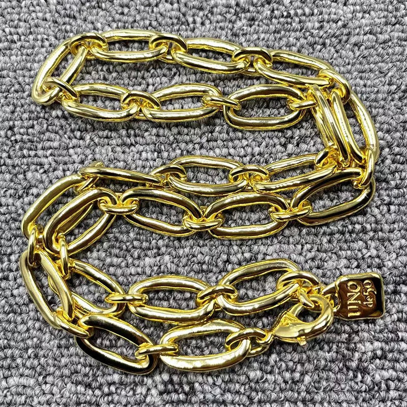 14K 925 Silver Chain Necklace Holiday Jewelry Gift