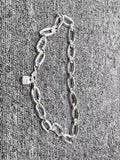 High Electroplated 925 Silver Chain Necklace Holiday Gift