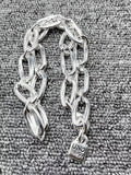 High Original Electroplated 925 Silver Chain Necklace Holiday Jewelry Gift