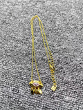U NOde50 Electroplated 925 Silver 14K Delicate Necklace Jewelry