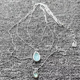 U NOde50 High Electroplated Silver Pendant Necklace Jewelry Gift