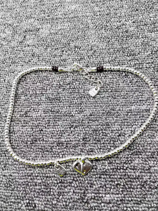UNOde50 Silver Heart Pendant Necklace Jewelry Gift