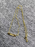 UNOde50 14K 925 Silver Love Lucky Necklace Holiday Jewelry