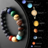 Universe Solar System Bracelet Natural Stone Bracelets Gift