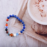Universe Solar System Bracelet Natural Stone Bracelets Gift