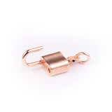 Europe Silver Bracelet Padlock & Key Charm DIY Jewelry Making