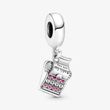 Silver Typewriter Charm for Europe Bracelet DIY Jewelry Making