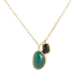 Vintage Stainless Steel Irregular Pendant Anklet