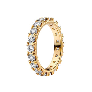 S925 Pure Silver Eternal Star Ring Series Women's Jewelry