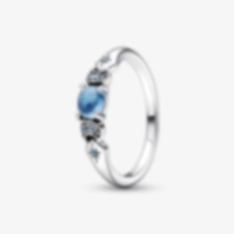 Winter Christmas S925 Sterling Silver Jasmine Necklace Princess Ring Bracelet