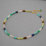Winter Stone Necklace Collar All-match Jewelry For Men Women