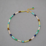 Winter Stone Necklace Collar All-match Jewelry For Men Women