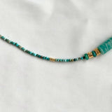Vintage Ethnic Style Natural Stone Copper Alloy Necklace