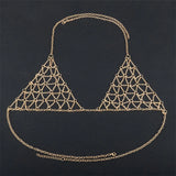 Women Pendant Necklace Love Hollow Body Chains