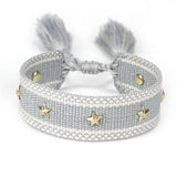 Vintage Braided Tassel Bracelets for Women
